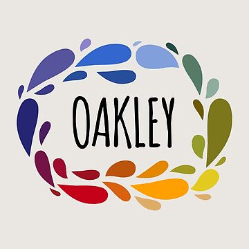 Oakley Name Cute Colorful Gift Named Oakley Kids T-Shirt for Sale by  kindxinn