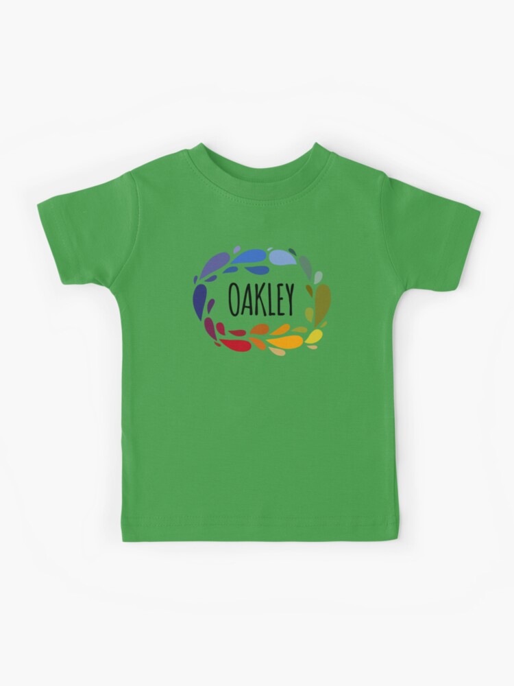 Oakley Name Cute Colorful Gift Named Oakley Kids T-Shirt for Sale by  kindxinn