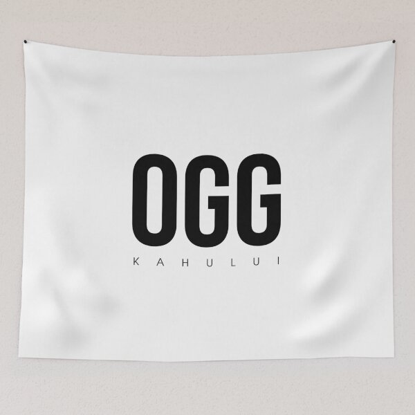 Item preview, OGG - Kahului Airport Code designed and sold by CartoCreative.