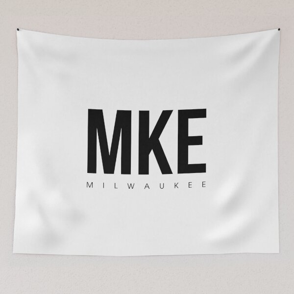 Item preview, MKE - Milwaukee Airport Code designed and sold by CartoCreative.