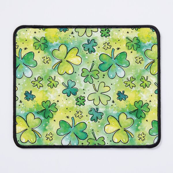 Item preview, Hand Painted Watercolor Shamrock  designed and sold by LittleShop79.