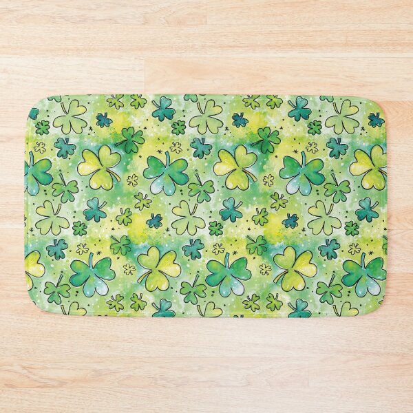 Item preview, Hand Painted Watercolor Shamrock  designed and sold by LittleShop79.