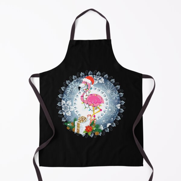 Item preview, Flamingo Snow Flowers circle designed and sold by Anderson456.
