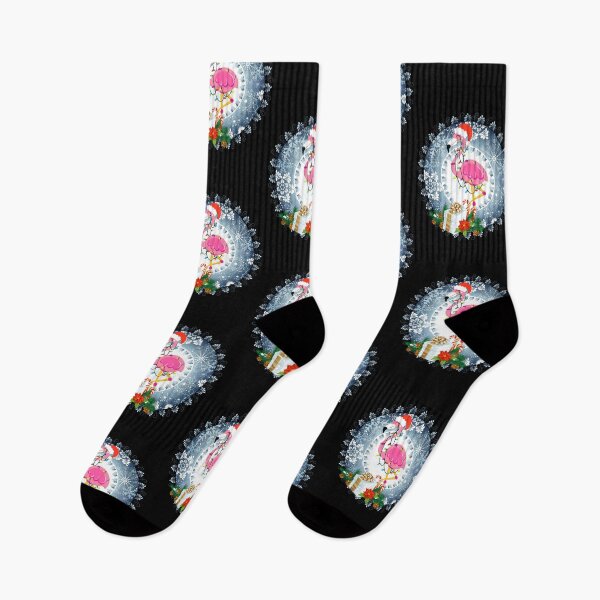 Artikelvorschau, Flamingo-Schnee-Blumenkreis entworfen und verkauft von Anderson456.