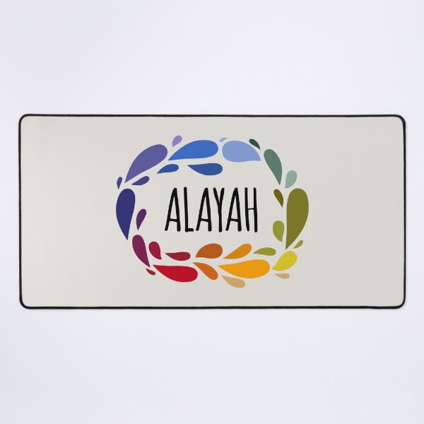 Item preview, Alayah Name Cute Colorful Gift Named Alayah designed and sold by kindxinn.