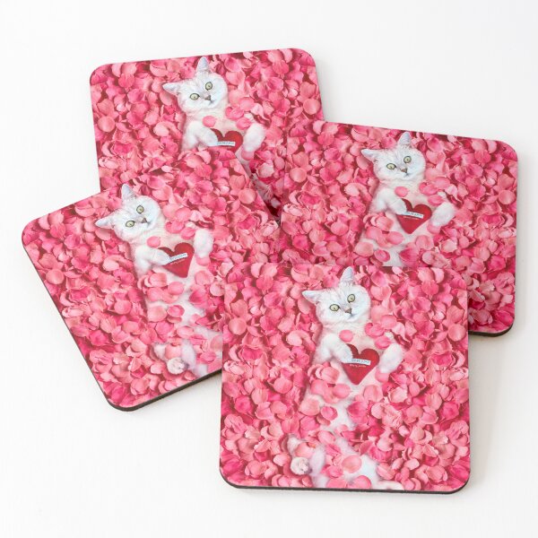 Item preview, Cat in Rose petals designed and sold by koty-vezde.