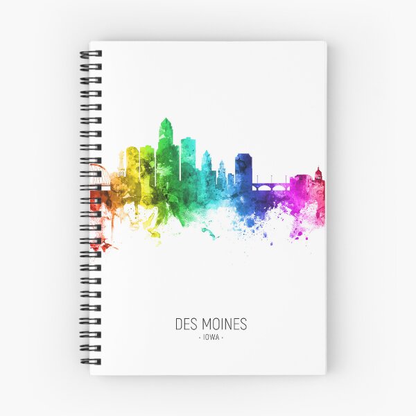 Item preview, Des Moines Iowa Skyline designed and sold by ArtPrints.