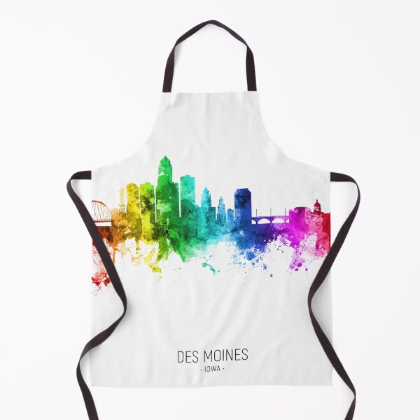Item preview, Des Moines Iowa Skyline designed and sold by ArtPrints.