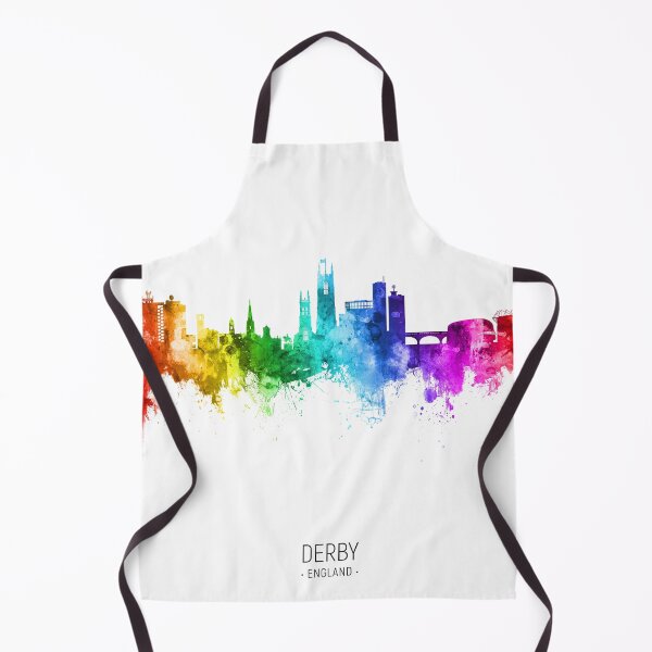 Artikelvorschau, Derby England Skyline entworfen und verkauft von ArtPrints.