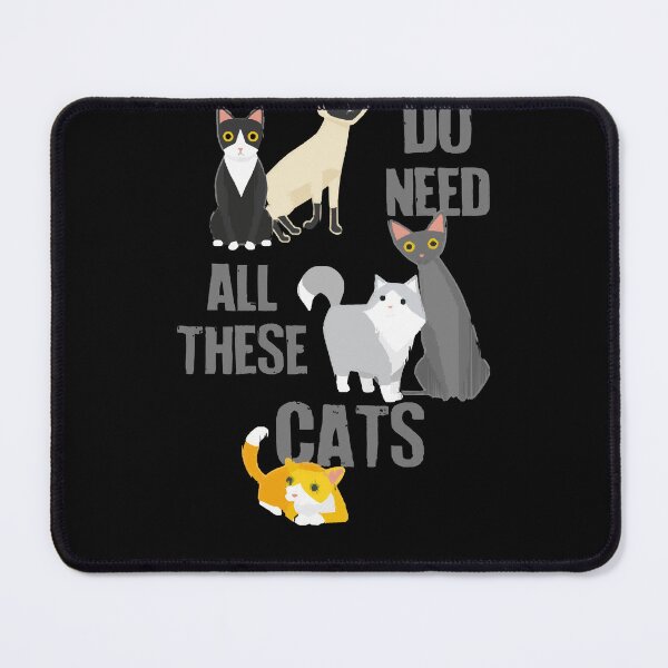 Item preview, Need All These Cats T-Shirt designed and sold by SantosCavazos1.