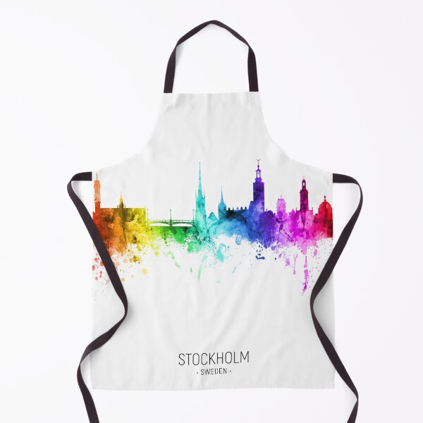 Item preview, Stockholm Sweden Skyline designed and sold by ArtPrints.