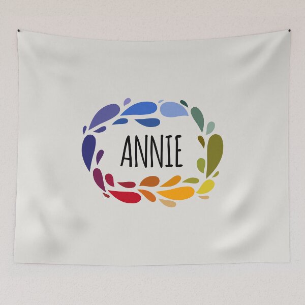Item preview, Annie Name Cute Colorful Gift Named Annie designed and sold by kindxinn.