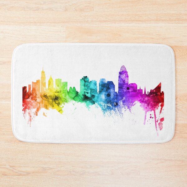 Item preview, Cincinnati Ohio Skyline designed and sold by ArtPrints.