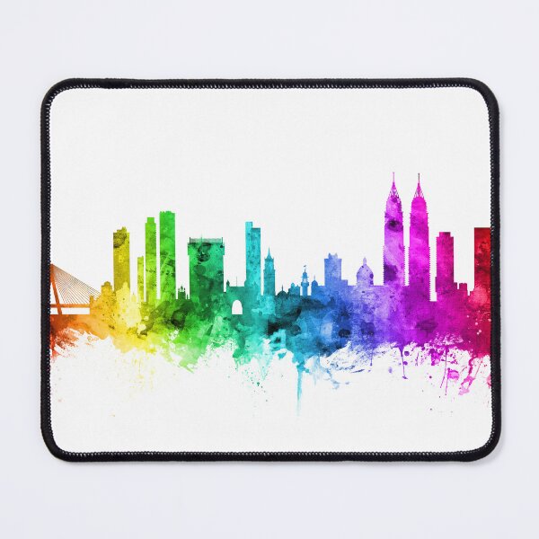 Aperçu de l'œuvre Mumbai Skyline India Bombay créée et vendue par ArtPrints.