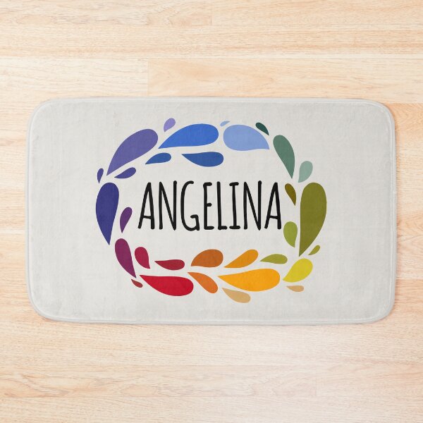 Item preview, Angelina Name Cute Colorful Gift Named Angelina designed and sold by kindxinn.