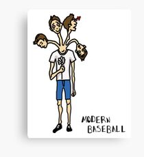 Modern Baseball // Stages of Love Canvas Print