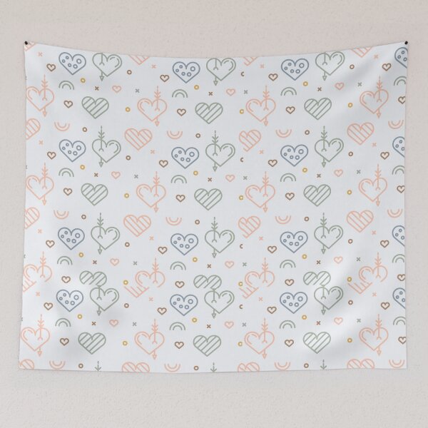 Item preview, Hearts & Bows Pastel Chic Love designed and sold by JakeRhodes.