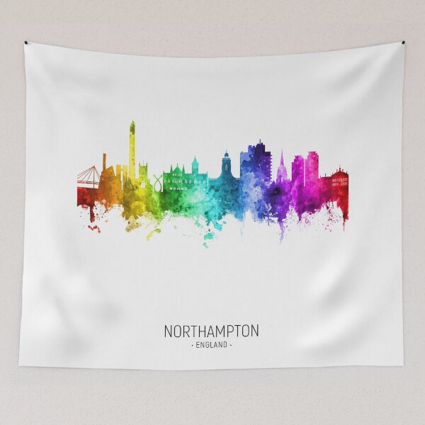 Item preview, Northampton England Skyline designed and sold by ArtPrints.