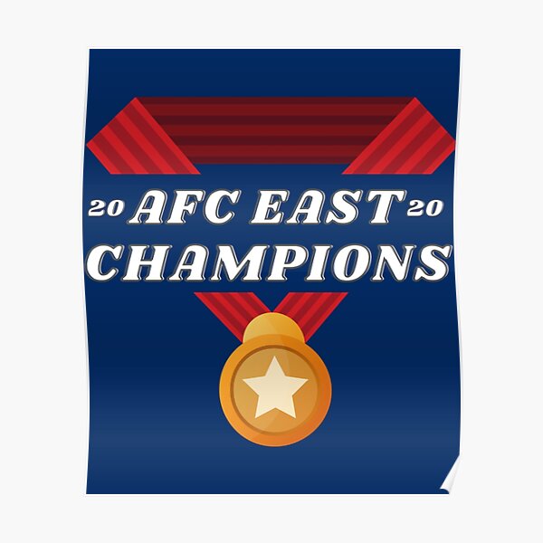 Afc East Champions Posters for Sale