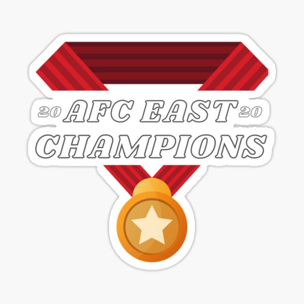 Buffalo Bills East Division Champions 2020 Decal