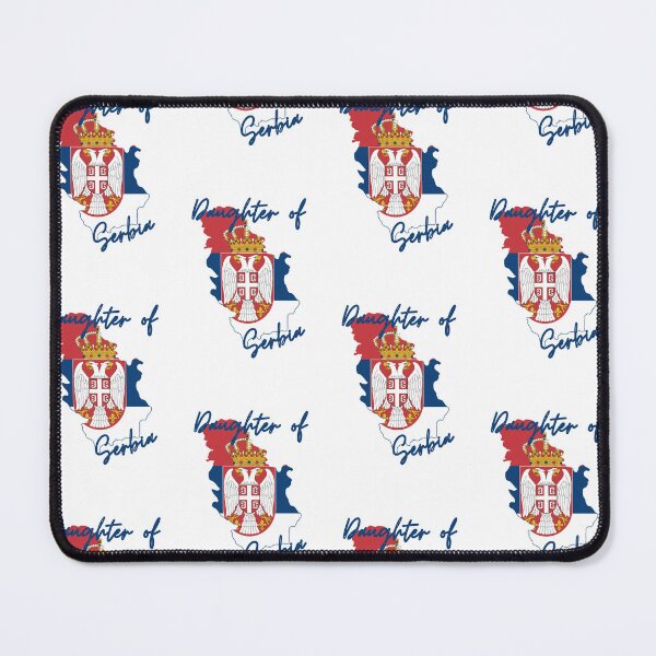Item preview, Daughter of Serbia Map Flag designed and sold by NovawayDirect.