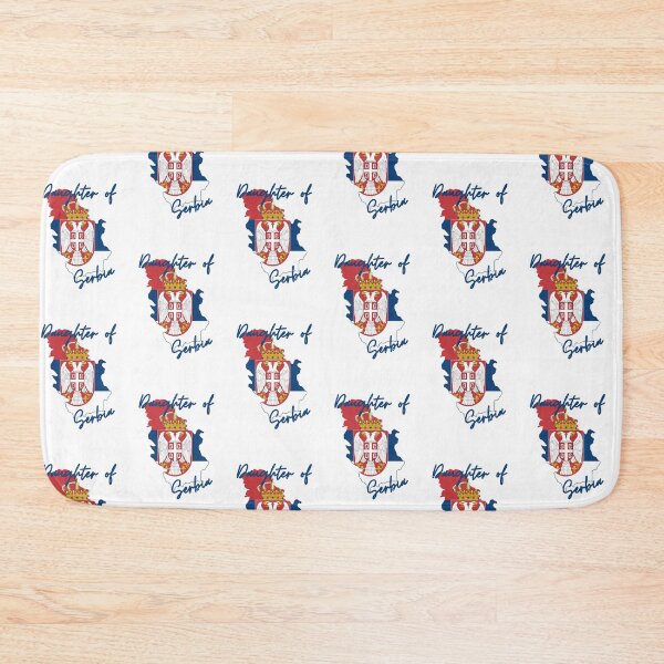 Item preview, Daughter of Serbia Map Flag designed and sold by NovawayDirect.