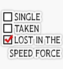 Lost in the Speed Force - v2 Sticker
