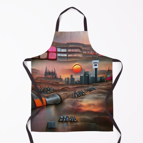 Item preview, Dystopian City On Mars designed and sold by IAmJustice.
