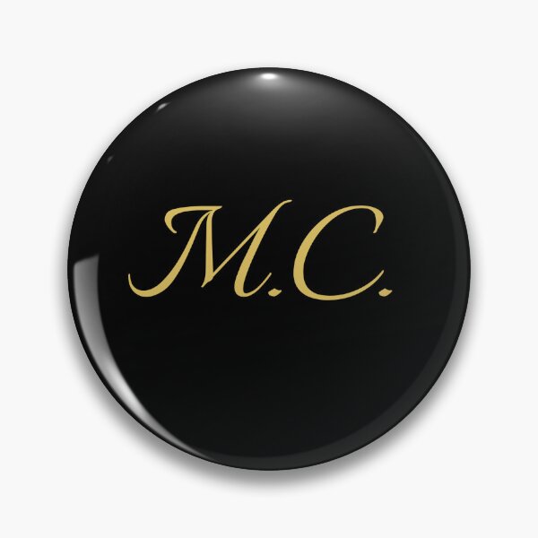 Item preview, MC Initials | Gold Lettering | Personalised Gifts designed and sold by Avo And Sriracha.