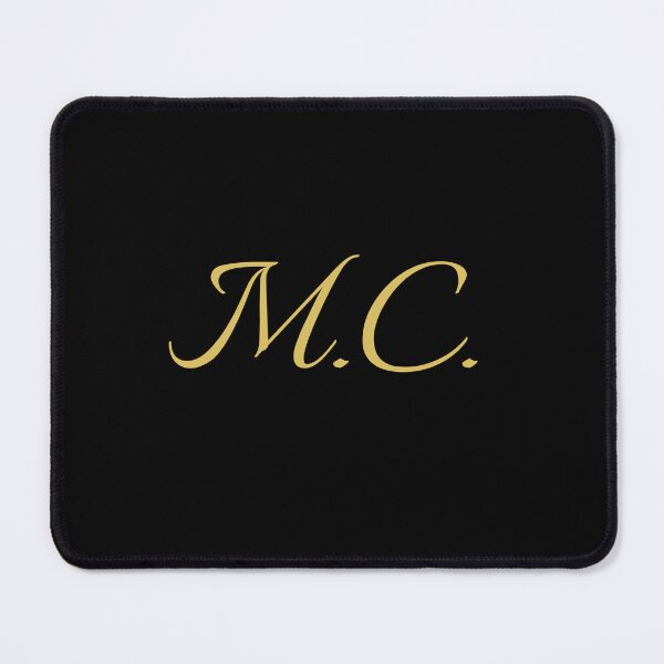 Item preview, MC Initials | Gold Lettering | Personalised Gifts designed and sold by Avo And Sriracha.