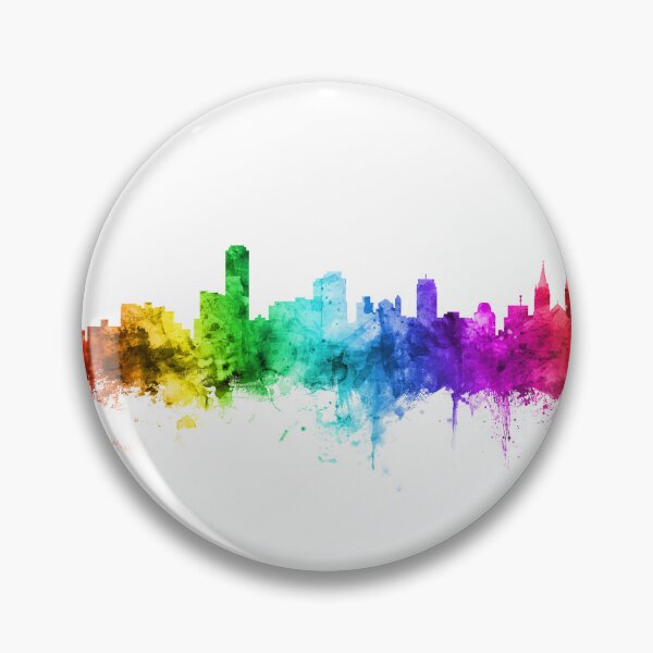 Item preview, Adelaide Australia Skyline designed and sold by ArtPrints.