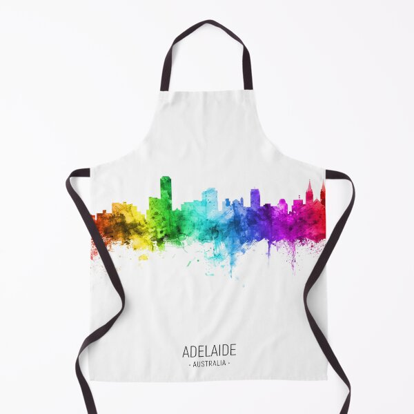 Item preview, Adelaide Australia Skyline designed and sold by ArtPrints.