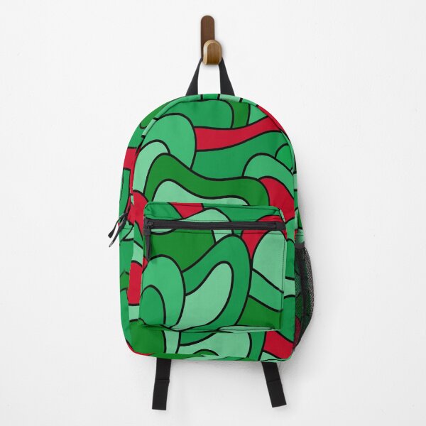 Item preview, Abstract pattern - red and green. designed and sold by K.S ART.