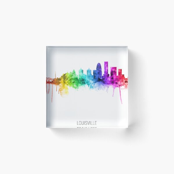 Item preview, Louisville Kentucky City Skyline designed and sold by ArtPrints.