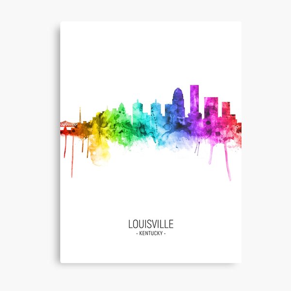 Louisville Skyline Keychain | Zazzle