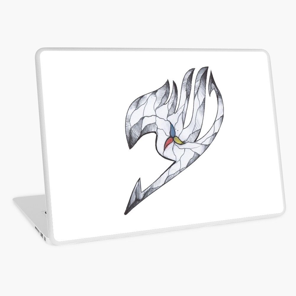 Fairy Tail Customized Logo Laptop Skin By Kyliands Redbubble