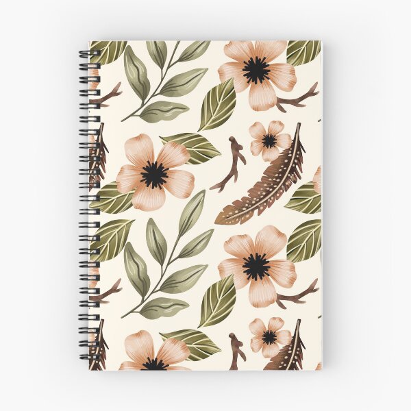 Item preview, Aesthetic Green Pattern , Flowers Pattern , Aesthetic Brown , Green Flowers Pattern  designed and sold by BeTheVibe.