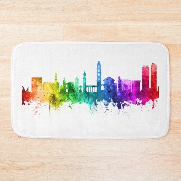 Item preview, Split Croatia Skyline designed and sold by ArtPrints.