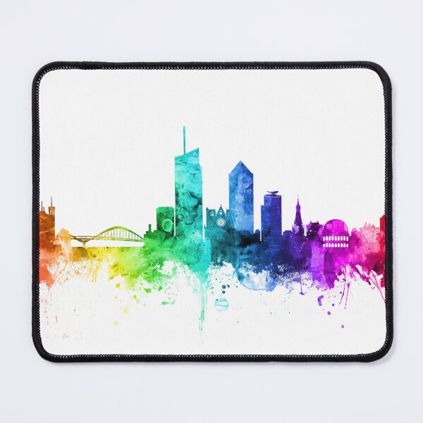 Item preview, Lyon France Skyline designed and sold by ArtPrints.