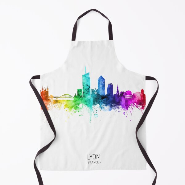 Item preview, Lyon France Skyline designed and sold by ArtPrints.