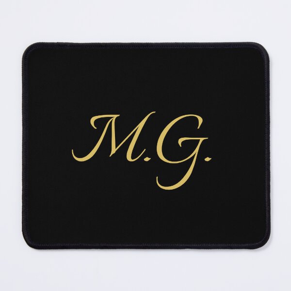 Item preview, MG Initials | Gold Lettering | Personalised Gifts designed and sold by Avo And Sriracha.