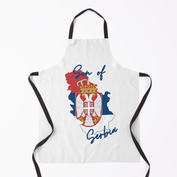 Item preview, Son of Serbia Map Flag designed and sold by NovawayDirect.