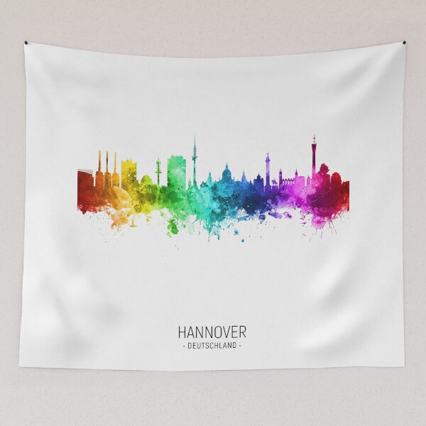 Item preview, Hannover Germany Skyline designed and sold by ArtPrints.