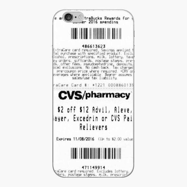 CVS Receipt Socks for Sale by Emote Bot