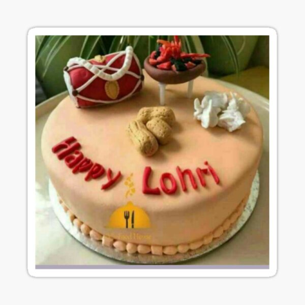Lohri celebration #cake #fire topper #fondant #kcbakes4u | Celebration cakes,  Cake, Cake decorating
