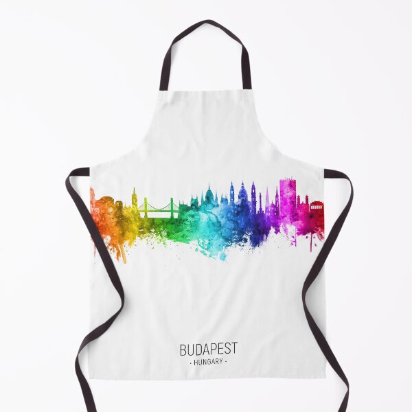 Item preview, Budapest Hungary Skyline designed and sold by ArtPrints.