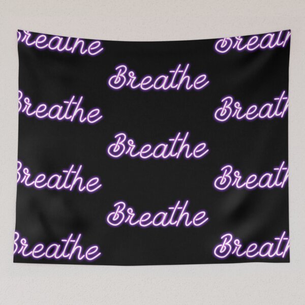 Item preview, Breathe Neon Sign designed and sold by thesnowwhyte.