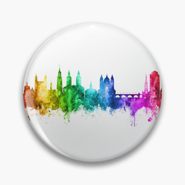 Item preview, Maastricht The Netherlands Skyline designed and sold by ArtPrints.
