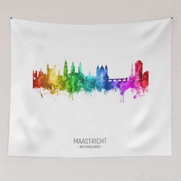 Item preview, Maastricht The Netherlands Skyline designed and sold by ArtPrints.