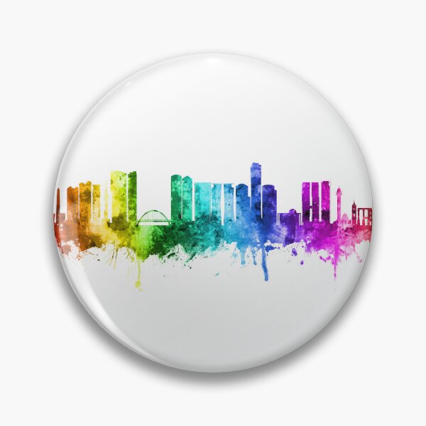 Item preview, Tel Aviv Israel Skyline designed and sold by ArtPrints.